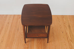 MCM Walnut Side Table