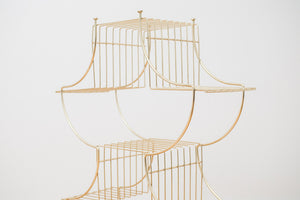 Gold Wire Shelf