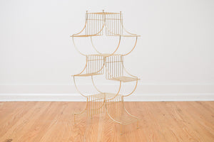 Gold Wire Shelf