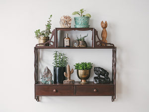 Fretwork Wall Shelf