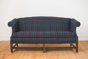 Plaid Sofa