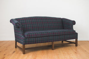 Plaid Sofa