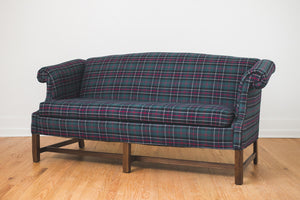 Plaid Sofa