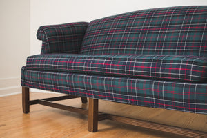 Plaid Sofa