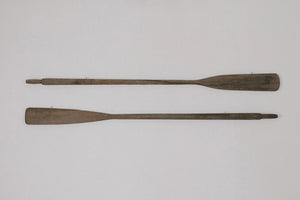 Vintage Wooden Oars