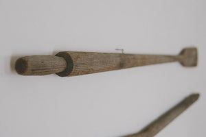 Vintage Wooden Oars