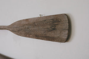 Vintage Wooden Oars