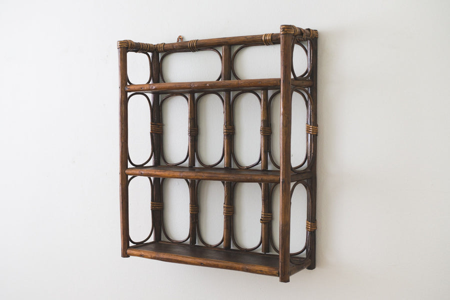 Bamboo Wall Shelf