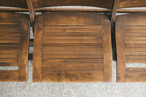 Antique Folding Seats