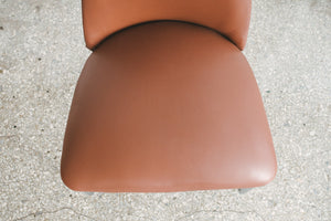 Leather & Chrome Chair