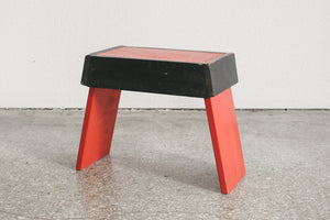 Red & Black Stool