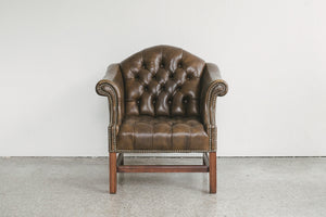 Leather Club Chair