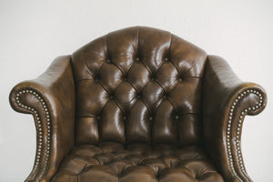 Leather Club Chair