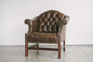 Leather Club Chair