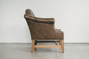 Leather Club Chair