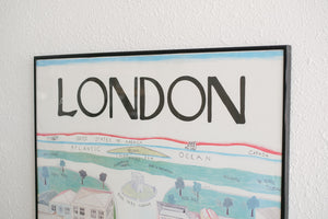 1983 London Poster
