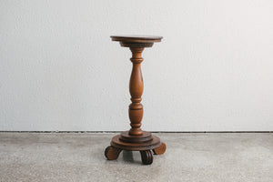 Carved Plant Stand
