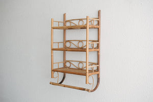 Bamboo Wall Shelf