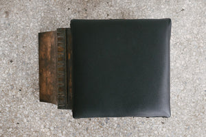 Copper & Leather Stool