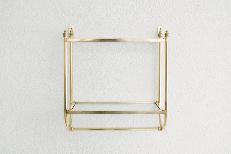 Brass Wall Shelf