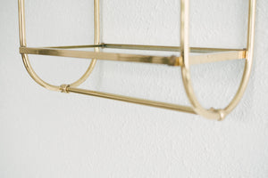 Brass Wall Shelf