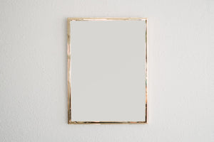 Small Brass Mirror