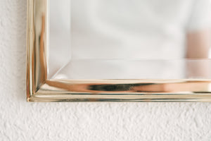 Large Brass Mirror