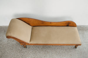 Antique Pine Chaise