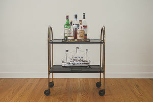 MCM Folding Bar Cart