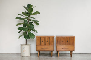 MC Walnut Nightstands
