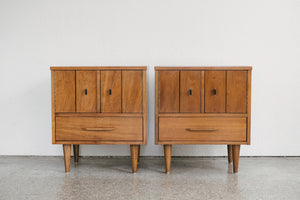 MC Walnut Nightstands