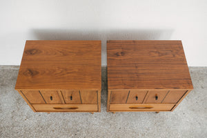 MC Walnut Nightstands