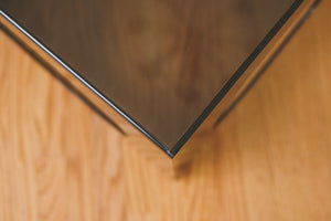 MCM Smoked Lucite Table