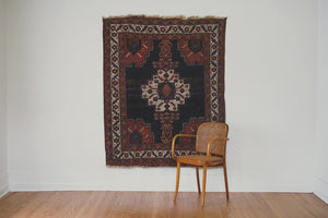 Hand Knotted Afshar Rug