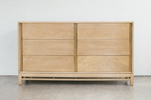 Bleached Mahogany Lowboy