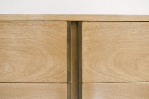 Bleached Mahogany Lowboy