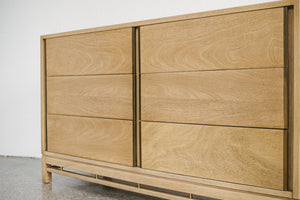 Bleached Mahogany Lowboy