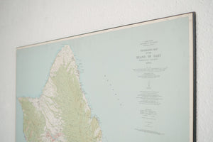 Vintage Hawaii Map