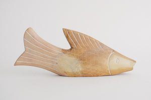 Carved Stone Fish