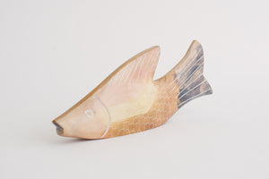 Carved Stone Fish