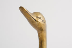 Brass Swan Planter