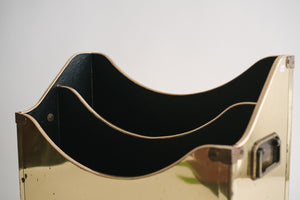 Gold Magazine Holder