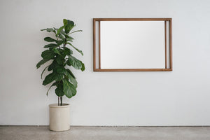 MC Walnut Mirror
