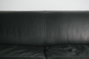 Black Leather Sofa