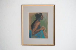 Nude Pastel Sketch