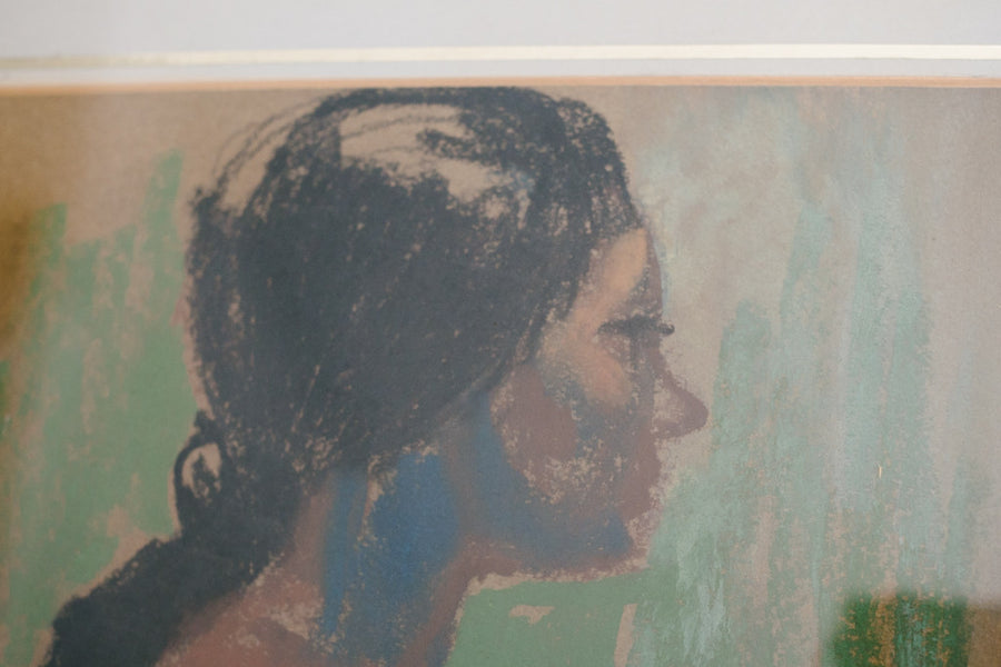 Nude Pastel Sketch