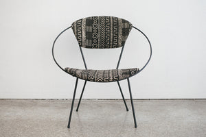 Mud Cloth Circle Chair