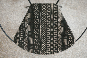 Mud Cloth Circle Chair