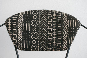 Mud Cloth Circle Chair