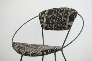 Mud Cloth Circle Chair
